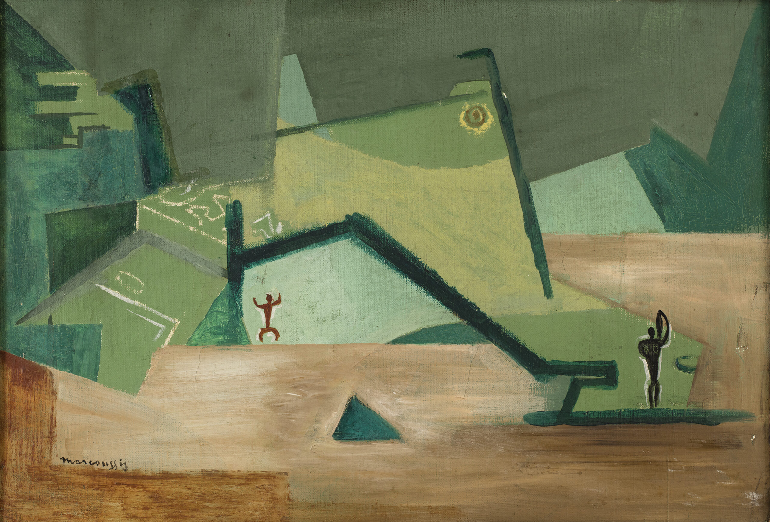 Abstract composition