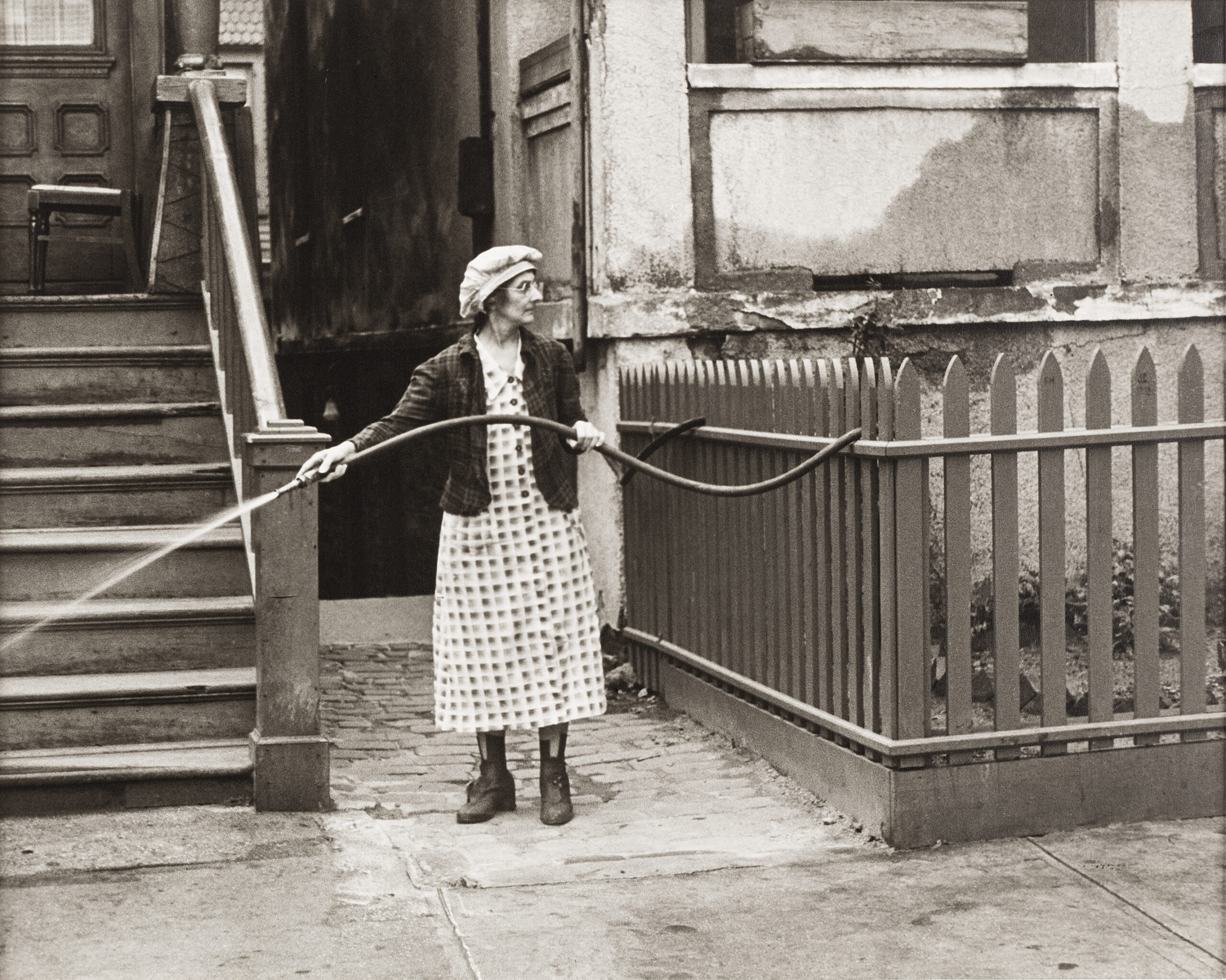 Woman with a hose (New York)